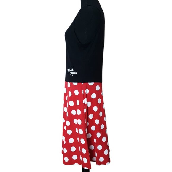 Disney Minnie Mouse Women's Tank Top A-Line Sun Dress Stretch XL (15-17) - Picture 5 of 7